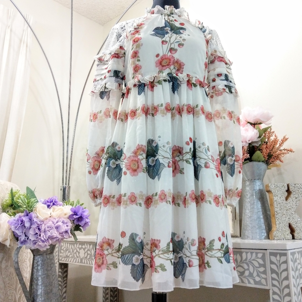 🍒NWT🍒 TED BAKER MINI DRESS - Picture 9 of 10